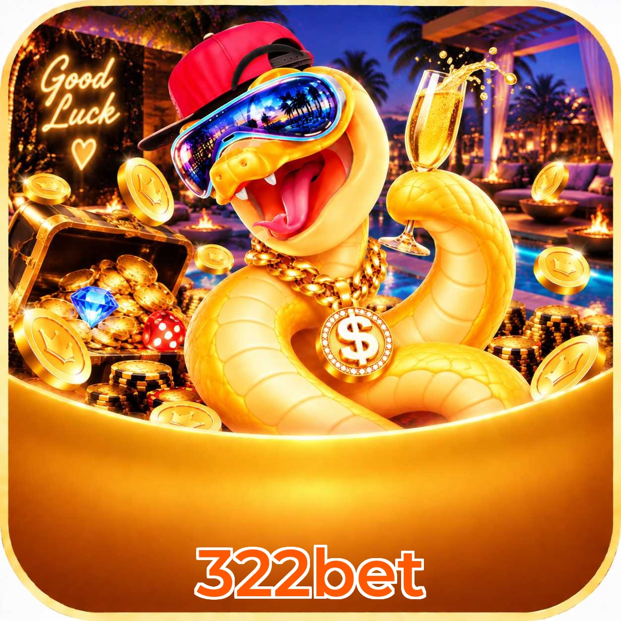 Logo da 322bet